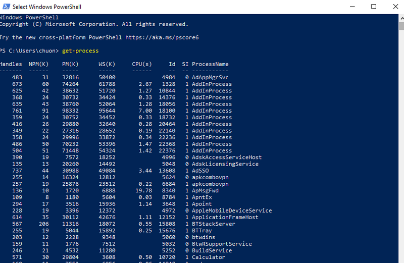 powershell KH8vT4gTOh