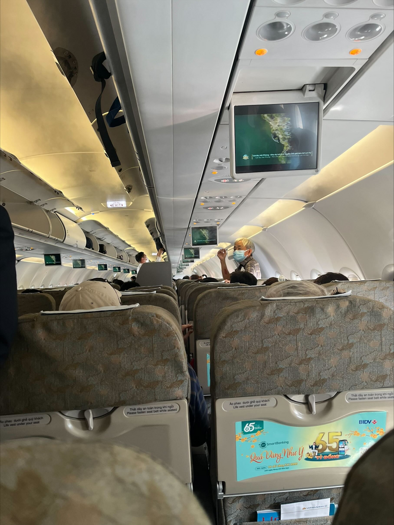 Chỗ ngồi trên máy bay Vietnam Airlines