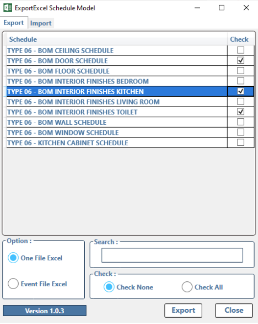 UpdateBOMSchedule1 0 3